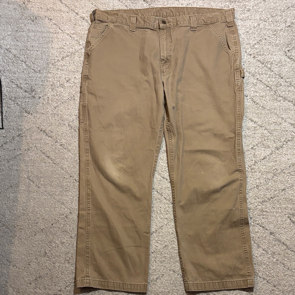 Carhartt Men's Dark Khaki Relaxed Fit 42X30